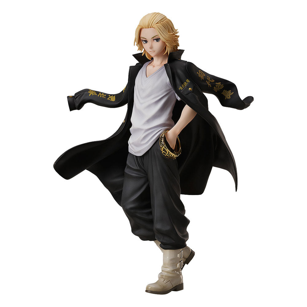 From the anime series "Tokyo Revengers" comes a "Statue and ring style" series painted scale figure and ring set featuring the leader of the Tokyo Manji Gang