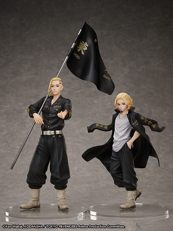 Tokyo Revengers PVC Staty och Ring Set 1/8 Ken Ryuguji - Ring Storlek 13