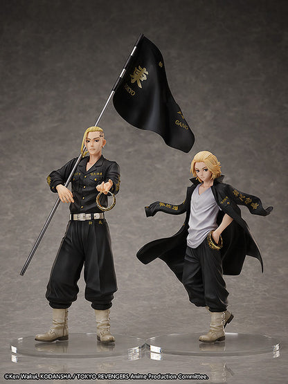 Tokyo Revengers PVC Staty och Ring Set 1/8 Ken Ryuguji - Ring Storlek 13