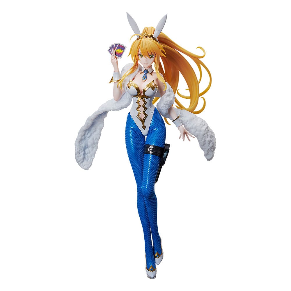 "I'll show you the power of the bunny." Ruler/Altria is now in 1/4 scale.

From the smartphone game "Fate/Grand Order" comes a 1/4 scale figure of the undefeated dealer of Casino Camelot