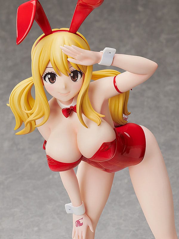 Fairy Tail PVC Statue 1/4 Lucy Heartfilia: Bare Leg Bunny Ver. 41 cm