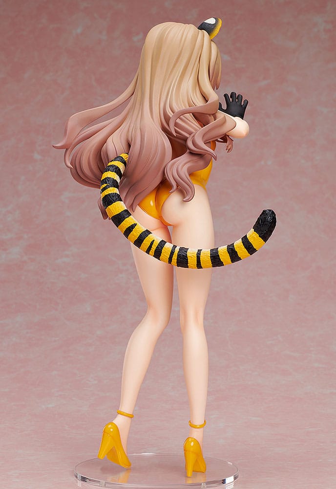 Toradora PVC-statyn 1/4 Taiga Aisaka: Bare Leg Tiger Ver. 35 cm