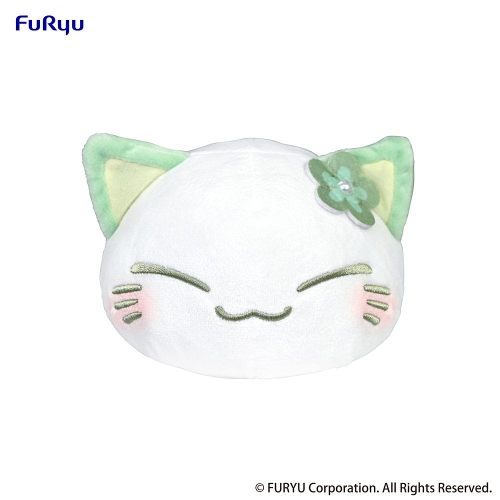 Nemuneko Cat Gosedjur Green 18 cm