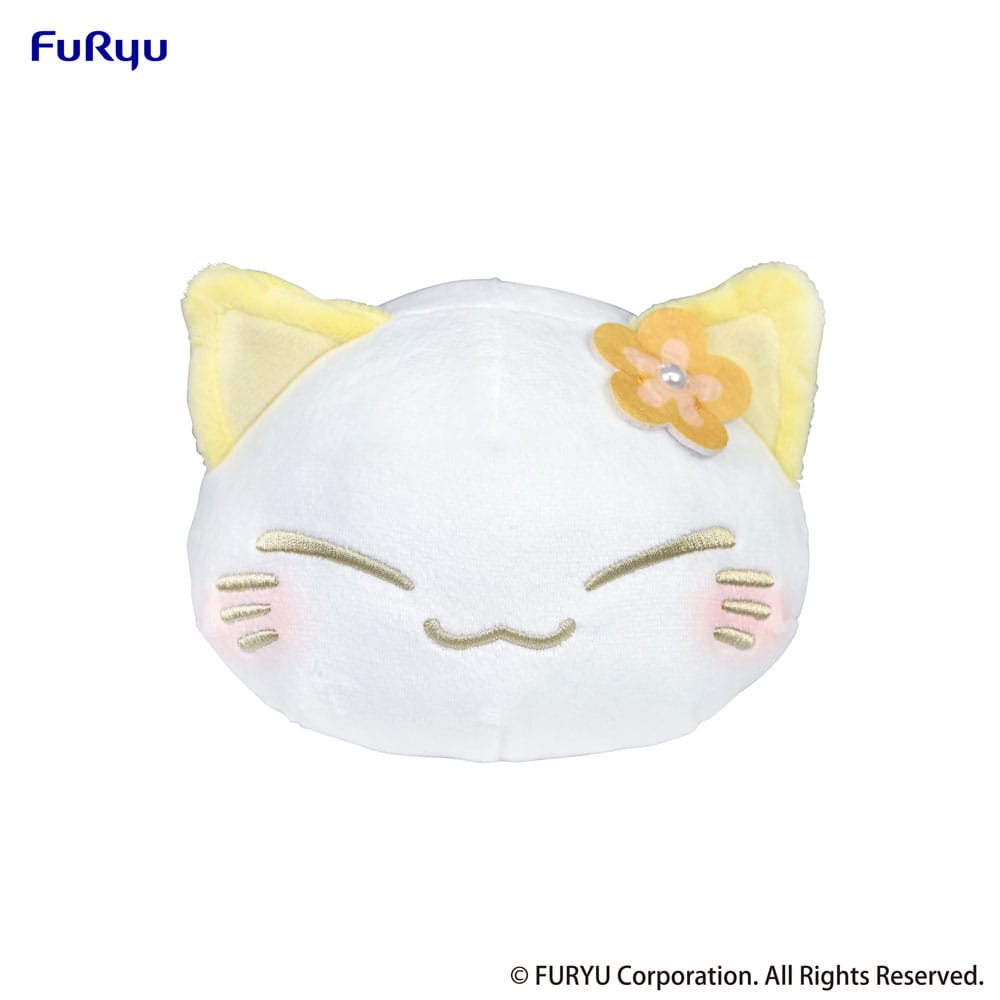 Nemuneko Cat Gosedjur Yellow 18 cm