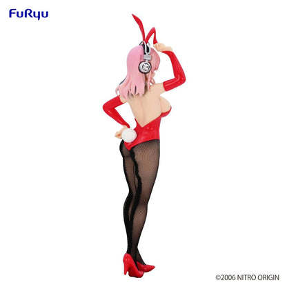 Super Sonico BiCute Bunnies PVC Staty Red Ver. 28 cm