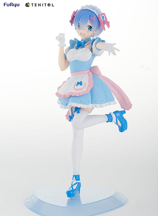 Re:Zero - Rem Staty i Maid Kostym 20 cm