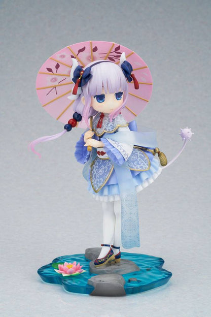 Miss Kobayashi's Dragon Maid PVC Staty 1/7 Kanna China Klänning Ver. 17 cm