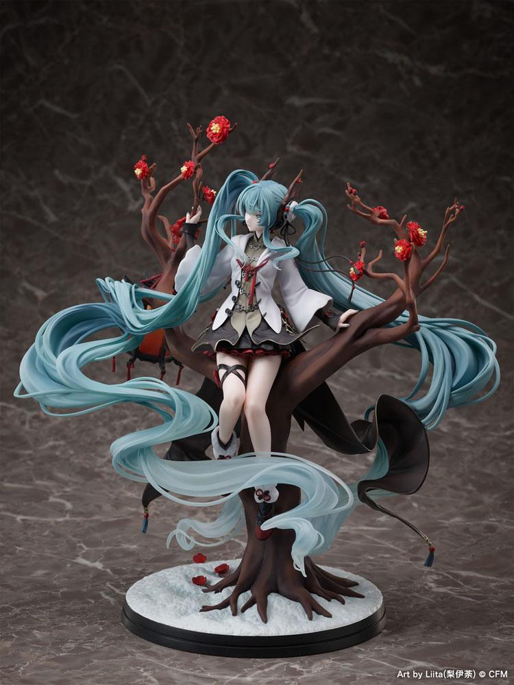 Vocaloid PVC Staty 1/7 Hatsune Miku 2022 Chinese New Year Ver. 30 cm