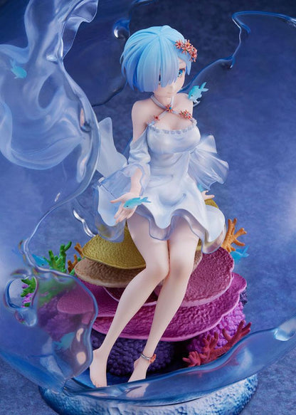 Re:Zero Starting Life in Another World PVC Staty 1/7 Rem Aqua Orb Ver. 25 cm