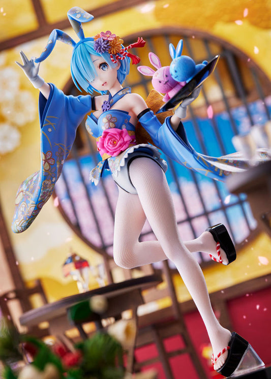 Re:Zero Starting Life in Another World PVC Staty 1/7 Rem Wa-Bunny 23 cm