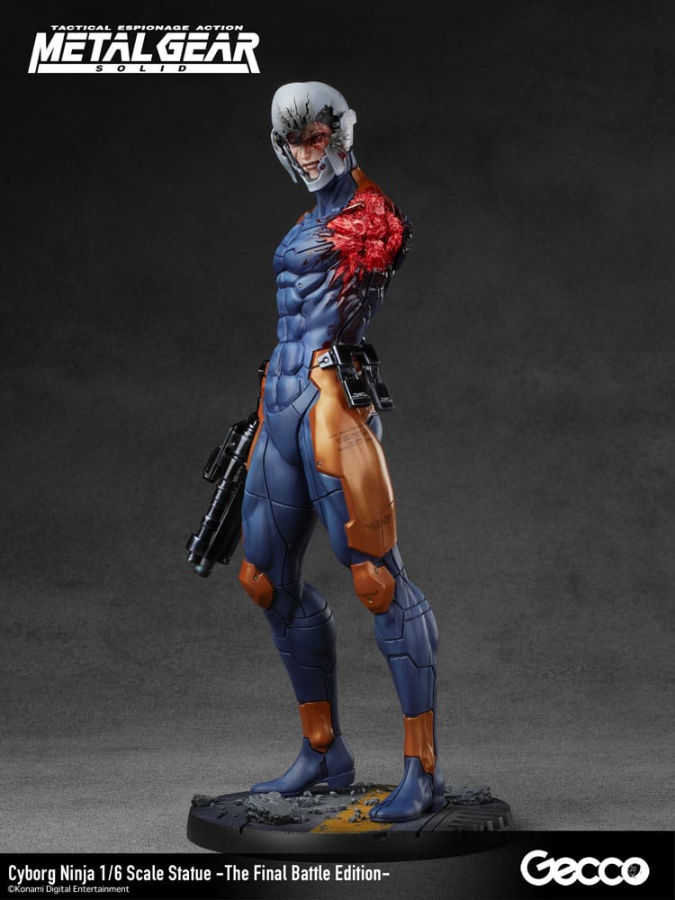 Metal Gear Solid Cyborg Ninja 1/6 Staty - Final Battle Edition