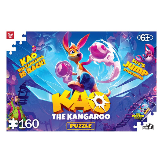 Kao The Kangaroo Barn Pussel Kao is back (160 bitar)