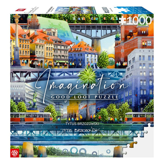 Tytus Brzozowski Imagination Pussel Warsaw Bridges (1000 bitar)