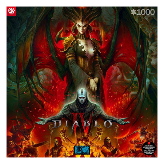 Diablo IV Gaming Pussel Lilith Composition (1000 bitar)