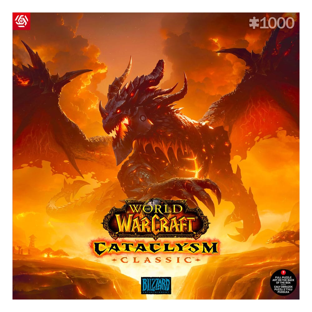 World of Warcraft Gaming Pussel Cataclysm Classic (1000 bitar)