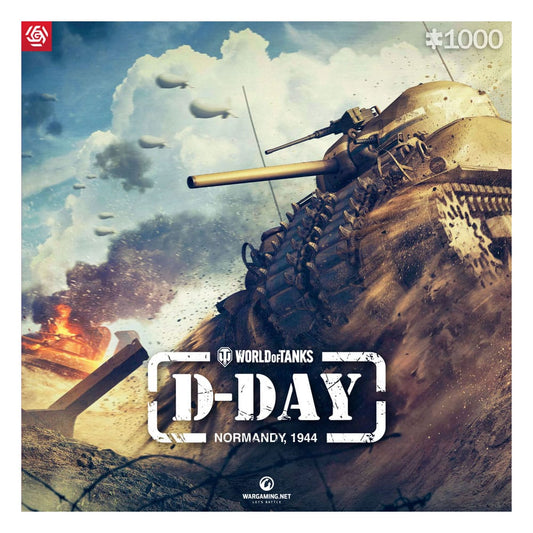 World of Tanks Gaming Pussel D-Day (1000 bitar)