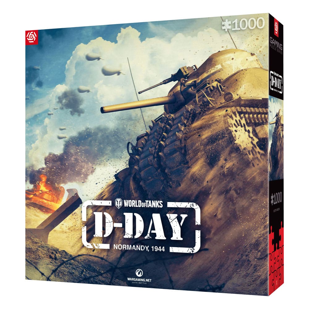 World of Tanks Gaming Pussel D-Day (1000 bitar)