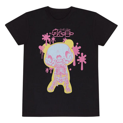 Gloomy Bear T-Shirt Painted Skeleton Size L