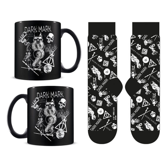 Harry Potter Mugg & Strumpor Set Dark Art