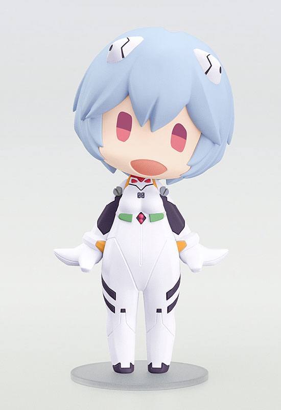 Rebuild of Evangelion HELLO! GOOD SMILE Figur Rei Ayanami 10 cm