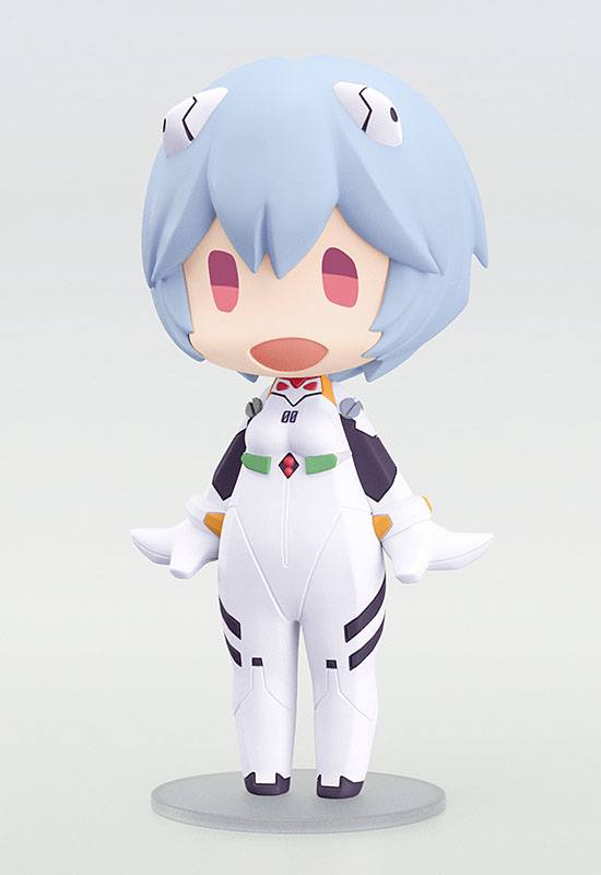 Rebuild of Evangelion HELLO! GOOD SMILE Figur Rei Ayanami 10 cm