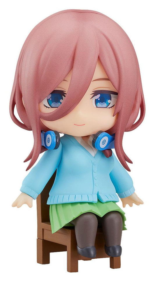 The Quintessential Quintuplets Movie Nendoroid Swacchao! Figur Miku Nakano 9 cm