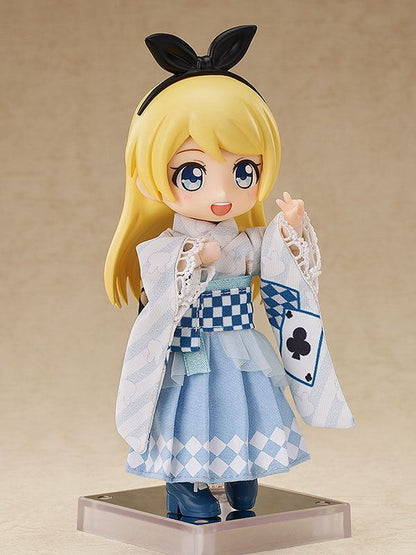 Original Character Parts for Nendoroid Docka Figur Outfit Set Alice: Japanese Klänning Ver.