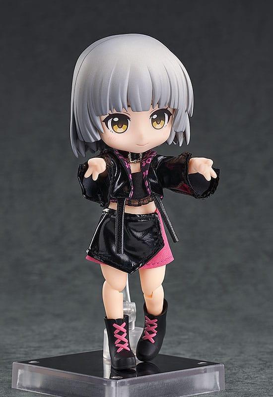 Original Character Accessories for Nendoroid Docka Figur Outfit Set: Idol Outfit - Girl (Rose Red)