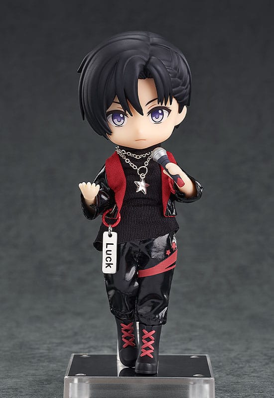 Original Character Accessories for Nendoroid Docka Figur Outfit Set: Idol Outfit - Boy (Deep Red)