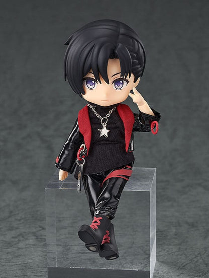 Original Character Accessories for Nendoroid Docka Figur Outfit Set: Idol Outfit - Boy (Deep Red)