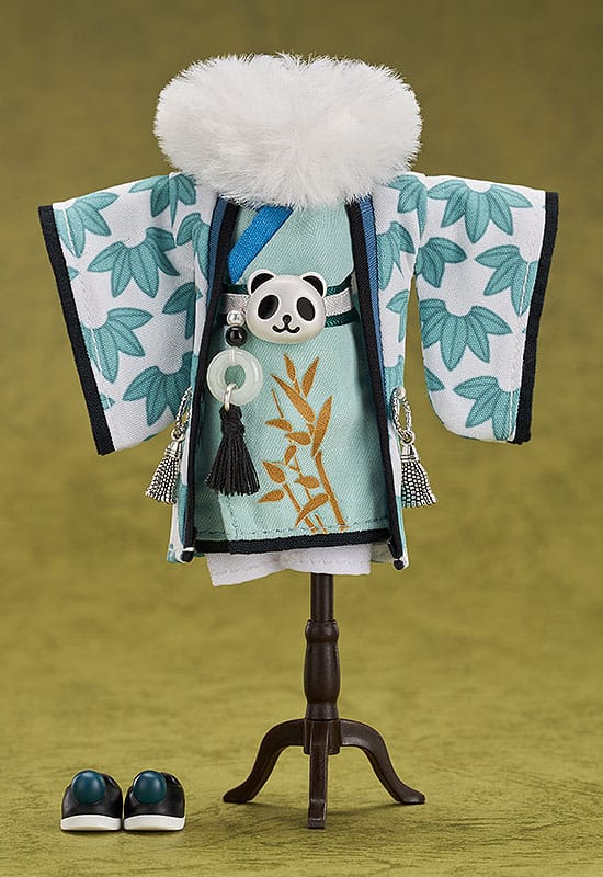 Original Character Nendoroid Docka Actionfigur Chinese-Style Panda Mahjong: Laurier 14 cm