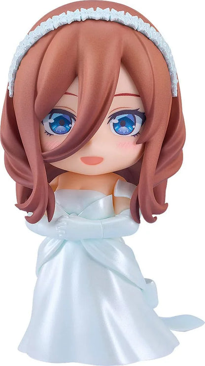 The Quintessential Quintuplets Nendoroid Actionfigur Miku Nakano: Wedding Klänning Ver. 10 cm