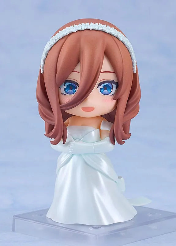 The Quintessential Quintuplets Nendoroid Actionfigur Miku Nakano: Wedding Klänning Ver. 10 cm