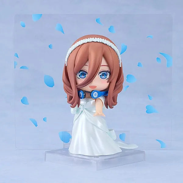 The Quintessential Quintuplets Nendoroid Actionfigur Miku Nakano: Wedding Klänning Ver. 10 cm