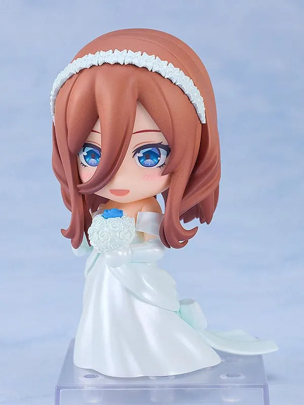 The Quintessential Quintuplets Nendoroid Actionfigur Miku Nakano: Wedding Klänning Ver. 10 cm