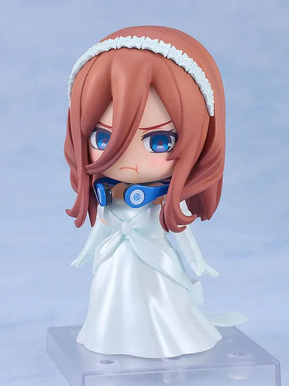 The Quintessential Quintuplets Nendoroid Actionfigur Miku Nakano: Wedding Klänning Ver. 10 cm