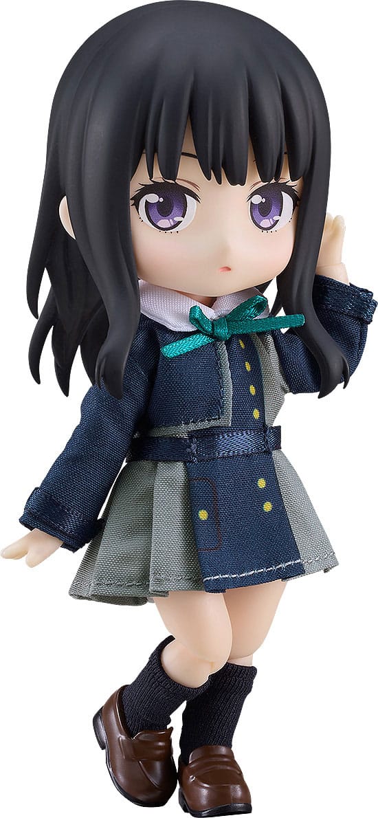 Takina Inoue is now a Nendoroid Doll!

From the anime series "Lycoris Recoil" comes a Nendoroid Doll of Takina Inoue! The Nendoroid Doll series of palm-sized action figures feature the same heads as standard Nendoroids