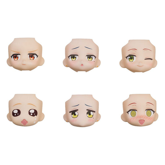 Bocchi the Rock! Nendoroid More Decorative Parts for Nendoroid Figur Face Face Swap Nijika/Ryo/Ikuyo Selection