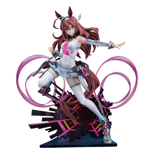 Uma Musume Pretty Derby PVC Staty 1/7 Mihono Bourbon  The Chestnut Cyborg 26 cm