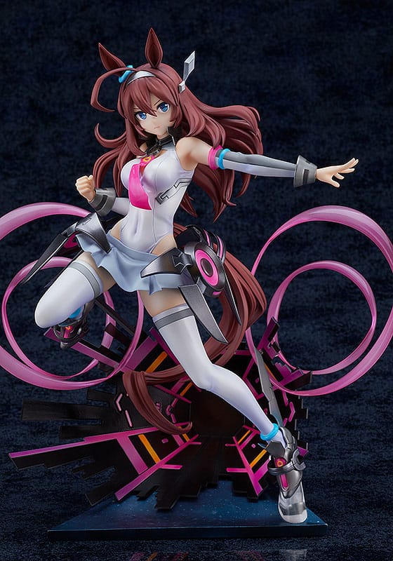 Uma Musume Pretty Derby PVC Staty 1/7 Mihono Bourbon  The Chestnut Cyborg 26 cm