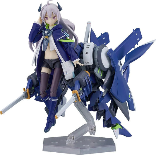 Original Character Navy Field 152 Act Mode Plastic Model Kit & Actionfigur Mio & Type15 Ver. 2 Close-Range Attack Mode 15 cm