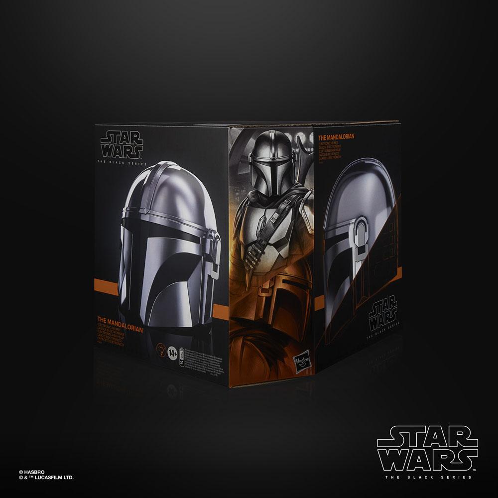 Star Wars The Mandalorian Black Series Elektronisk Hjälm