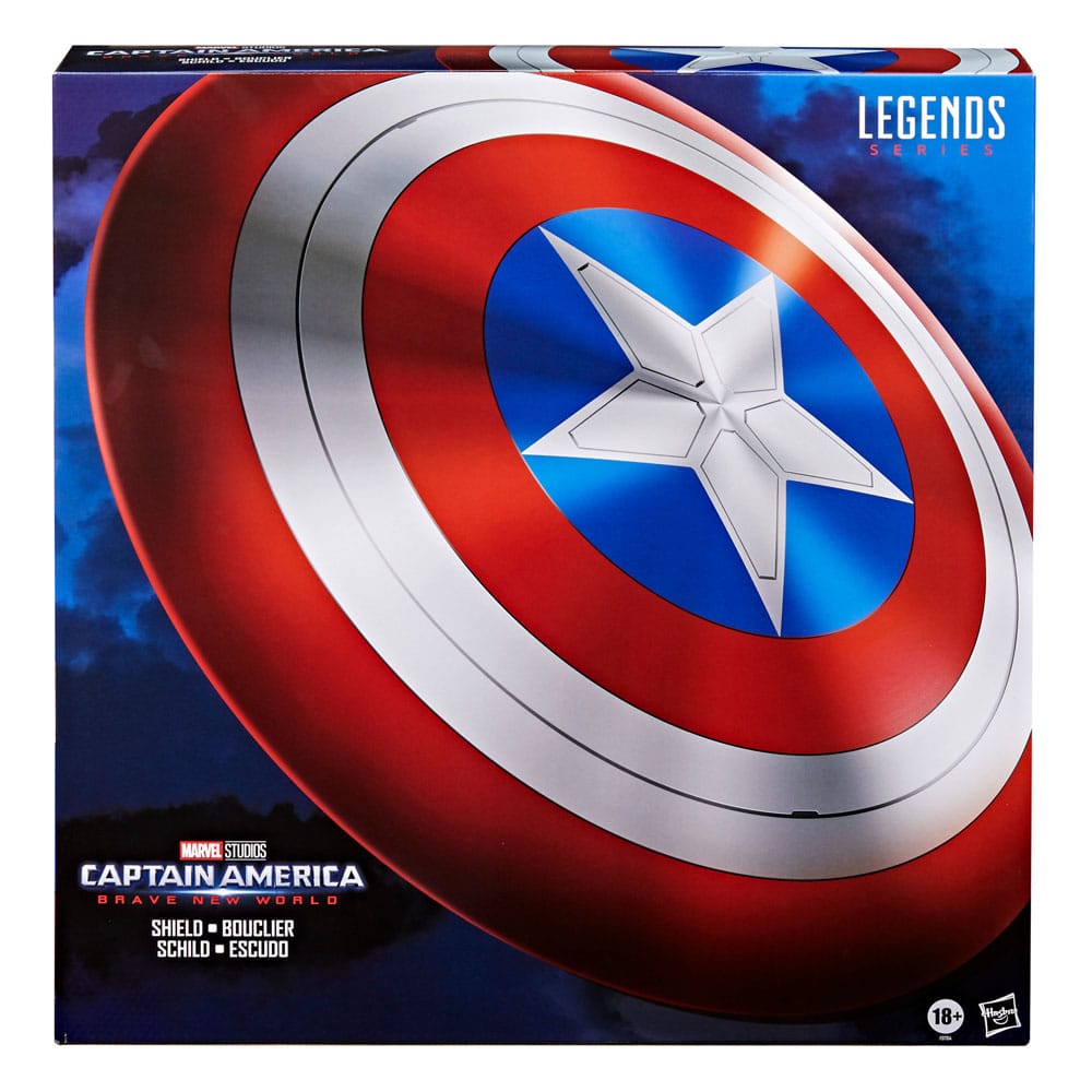 Captain America: Brave New World Marvel Legends Rollspelssköld 60 cm