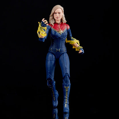 The Marvels Marvel Legends Actionfigur Captain Marvel (BAF: Totally Awesome Hulk) 15 cm