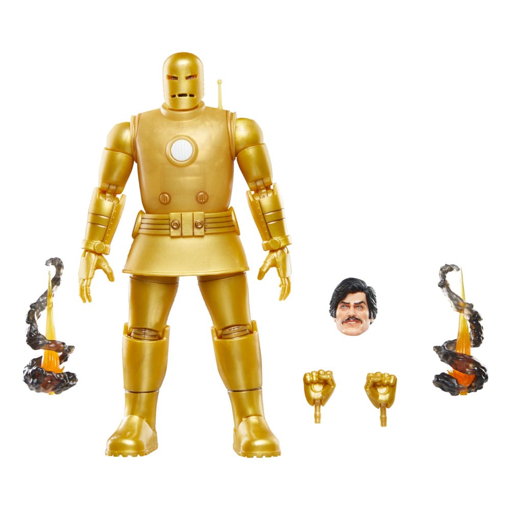 Iron Man Marvel Legends Actionfigur Iron Man (Model 01-Gold) 15 cm