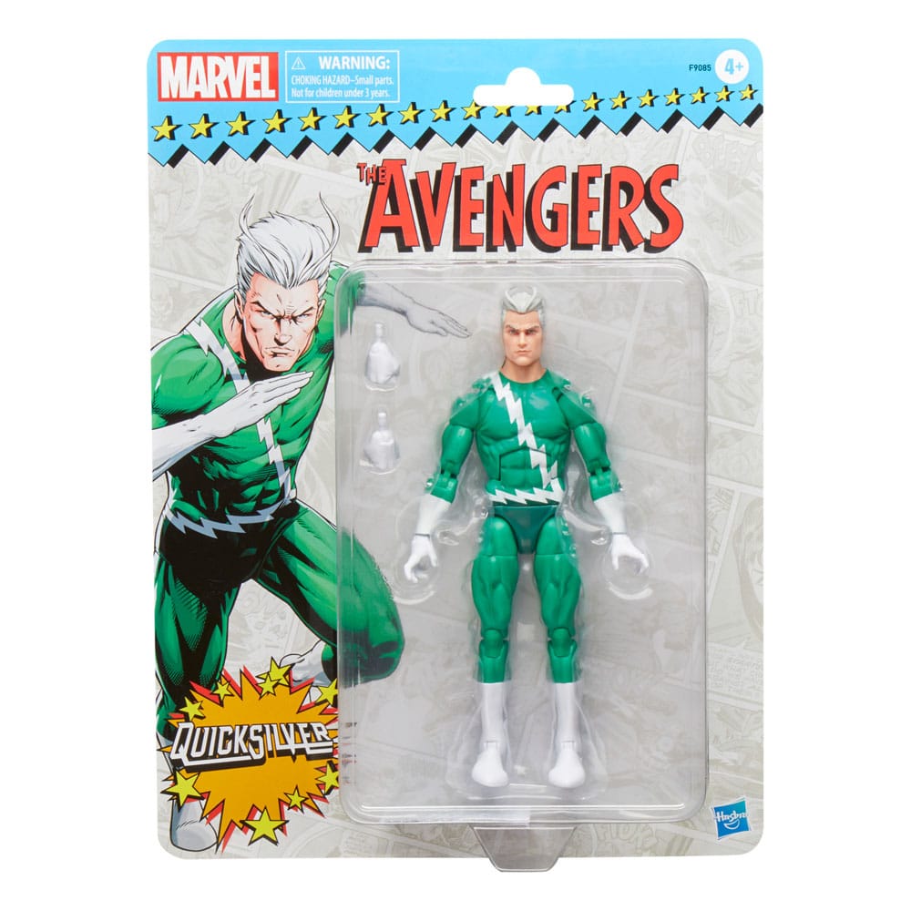 The Avengers Marvel Legends Retro Actionfigur Quicksilver 15 cm