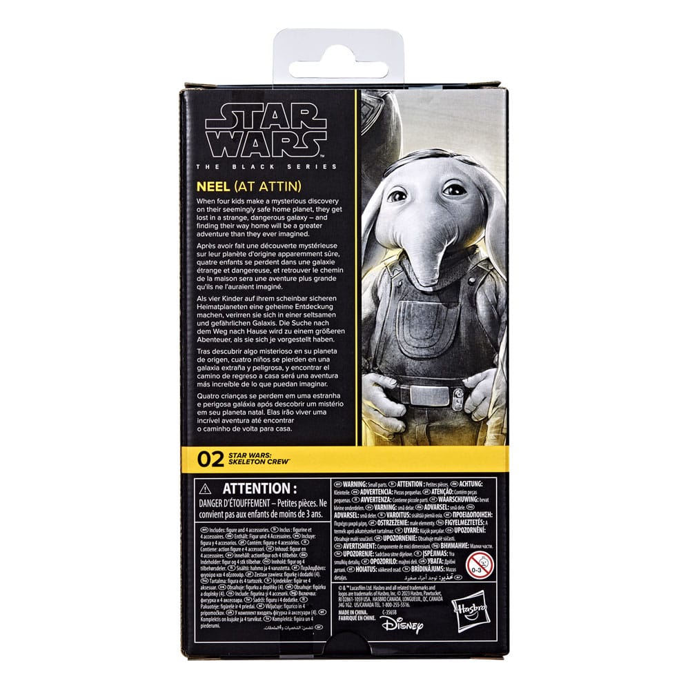 Star Wars: Skeleton Crew - Black Series Actionfigur Neel (AT-AT) 15 cm