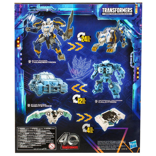 Transformers Generations Legacy United Leader Class Actionfigur Star Raider Thundertron 18 cm