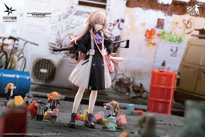 Girls Frontline PVC Staty 1/7 UMP45 Agent Lop Rabbit 21 cm