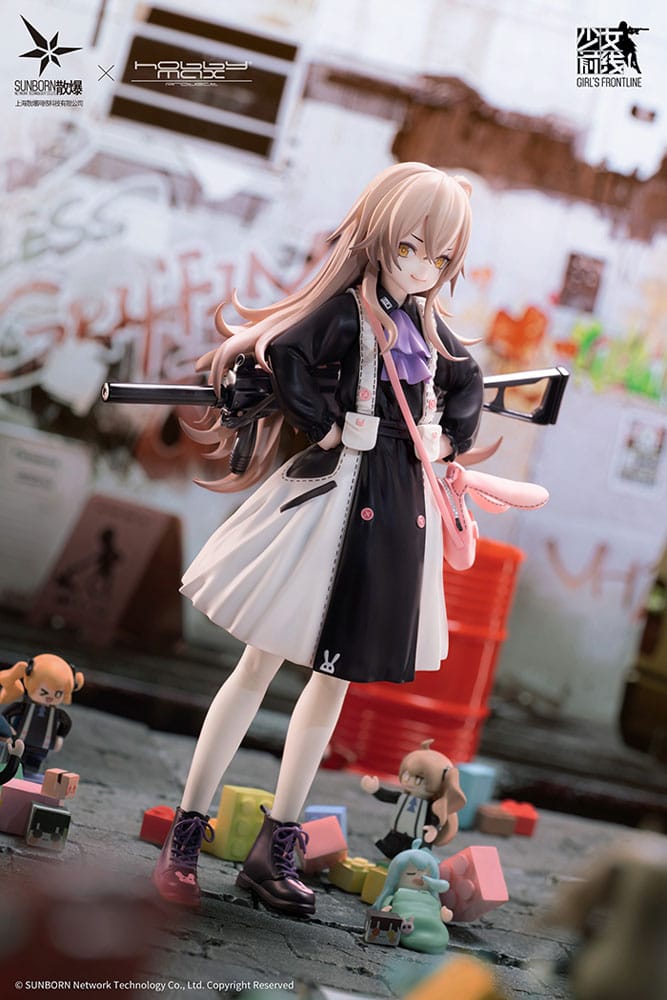 Girls Frontline PVC Staty 1/7 UMP45 Agent Lop Rabbit 21 cm